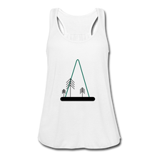 Load image into Gallery viewer, Alpine Flowy Tank Top - white