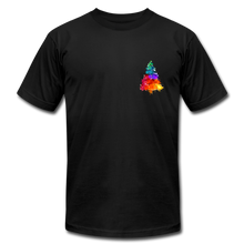 Load image into Gallery viewer, Watercolor Pine Jersey T-Shirt - black
