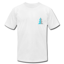 Load image into Gallery viewer, Blue Pine Jersey T-Shirt - white