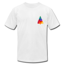 Load image into Gallery viewer, Watercolor Pine Jersey T-shirt - white