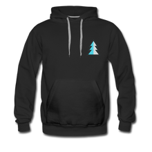 Load image into Gallery viewer, Blue Pine Premium Hoodie - black