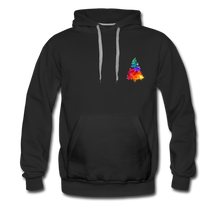 Load image into Gallery viewer, Watercolor Pine Premium Hoodie - black
