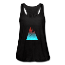 Load image into Gallery viewer, Autumn Moon Flowy Tank Top by Bella - black