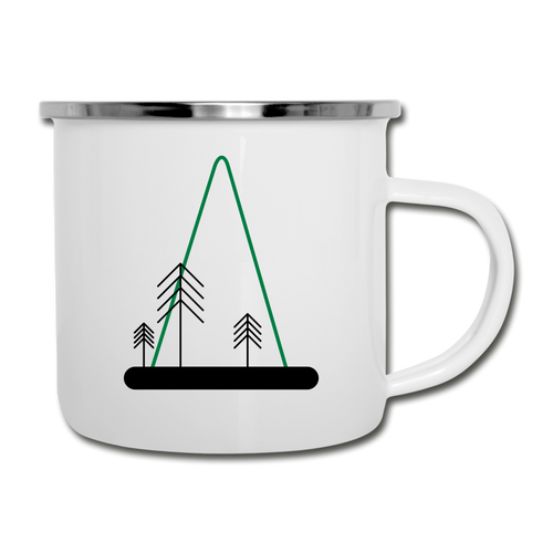 Alpine Camper Mug - white