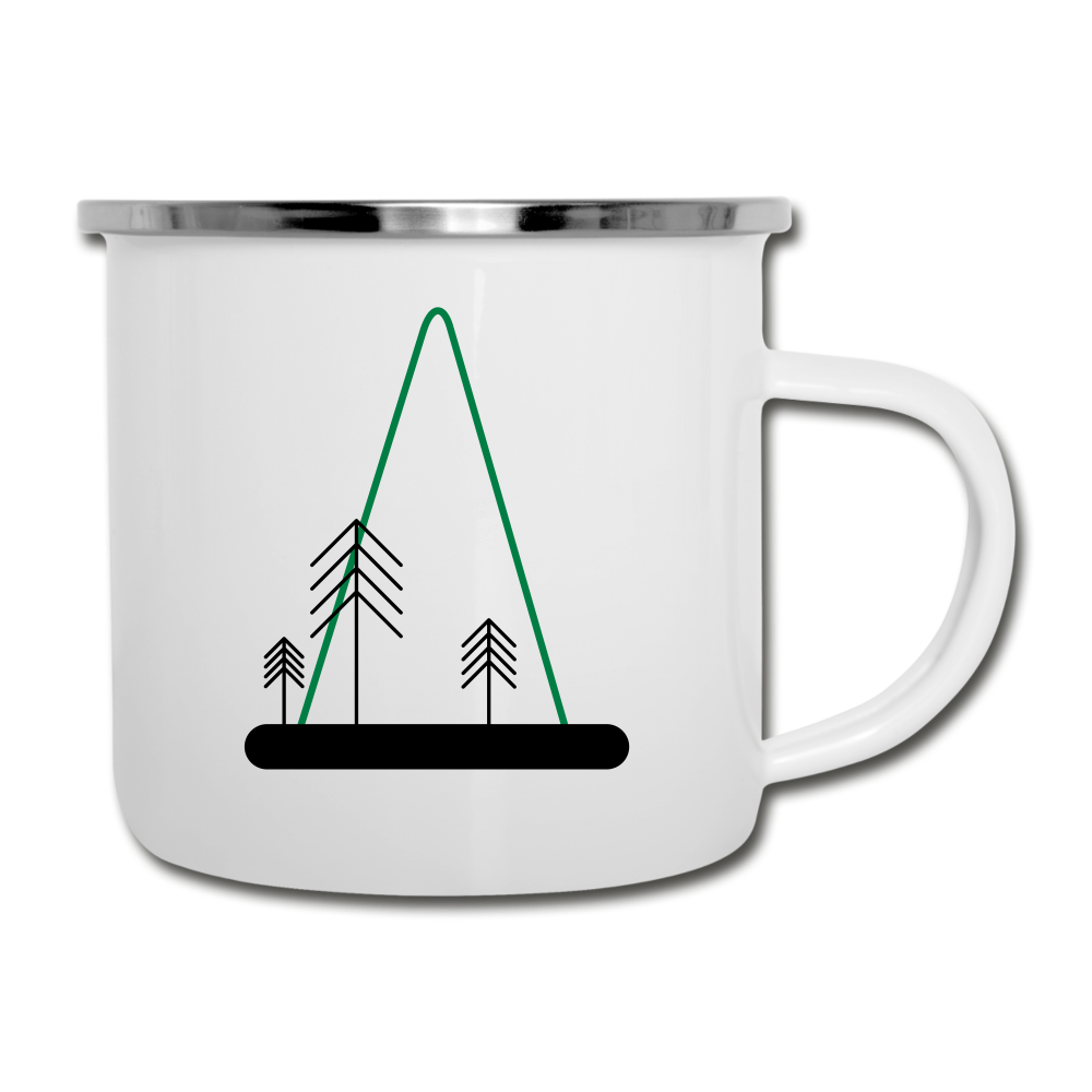 Alpine Camper Mug - white