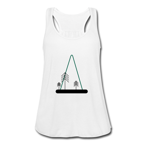 Alpine Flowy Tank Top - white