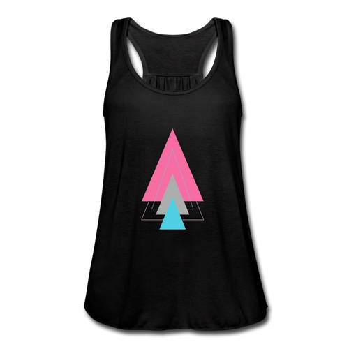 Sunset Pine Tank Top - black