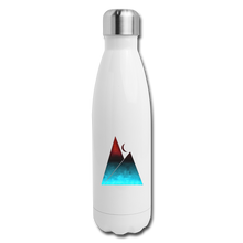 Load image into Gallery viewer, Autumn Moon Insulated Stainless Steel Water Bottle - white
