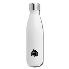 Load image into Gallery viewer, Autumn Moon Insulated Stainless Steel Water Bottle - white
