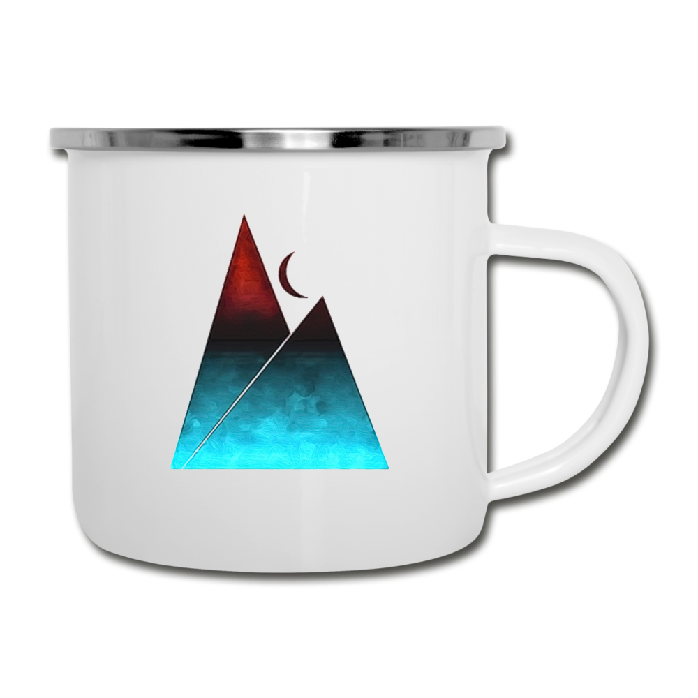 Autumn Moon Camper Mug - white