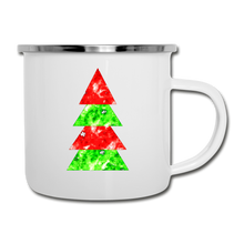 Load image into Gallery viewer, Holiday Pine Camper Mug - white
