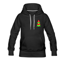 Load image into Gallery viewer, Holiday Pine Women’s Premium Hoodie - black
